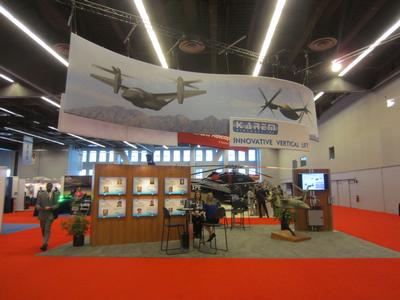 Karem Aircraft's Forum 70 Exhibit